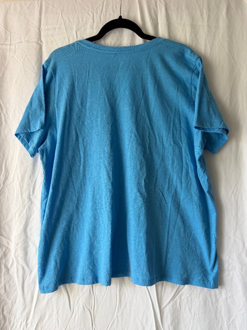EILEEN FISHER Easy V-Neck Organic Cotton T-Shirt NWT 1X - Picture 4 of 5